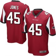 Wholesale Cheap Nike Falcons #45 Deion Jones Red Team Color Youth Stitched NFL Elite Jersey