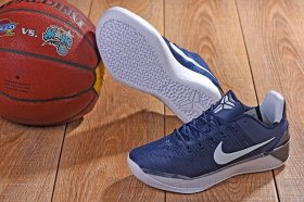 Wholesale Cheap Nike Kobe 11 AD Shoes Dark Blue White