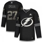 Wholesale Cheap Adidas Lightning #27 Jonathan Drouin Black Authentic Classic Stitched NHL Jersey
