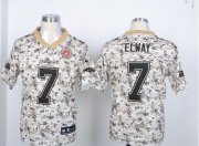 Wholesale Cheap Nike Broncos #7 John Elway Camo USMC Men's Stitched NFL Elite Jersey