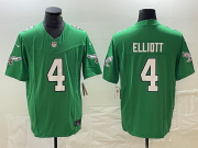 Cheap Men's Philadelphia Eagles #4 Jake Elliott Green Alternate FUSE Vapor Limited Stitched Jersey