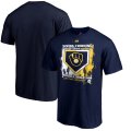 Wholesale Cheap Milwaukee Brewers Majestic 2019 Spring Training Cactus League Base on Ball Big & Tall T-Shirt Navy