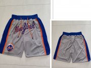Wholesale Men's New York Mets Just Don Gray Swingman Shorts