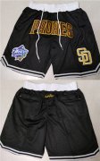 Wholesale Cheap Men's San Diego Padres Black Shorts (Run Small)