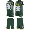 Wholesale Cheap Nike Packers #88 Ty Montgomery Green Team Color Men's Stitched NFL Limited Tank Top Suit Jersey