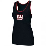 Wholesale Cheap Women's Nike New York Giants Big Logo Tri-Blend Racerback Stretch Tank Top Black