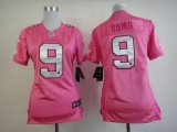 Wholesale Cheap Nike Cowboys #9 Tony Romo Pink Women's Be Luv'd Stitched NFL New Elite Jersey