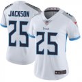 Wholesale Cheap Nike Titans #25 Adoree' Jackson White Women's Stitched NFL Vapor Untouchable Limited Jersey