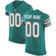 Wholesale Cheap Nike Miami Dolphins Customized Aqua Green Alternate Stitched Vapor Untouchable Elite Men's NFL Jersey