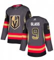 Wholesale Cheap Adidas Golden Knights #9 Cody Glass Grey Home Authentic Drift Fashion Stitched NHL Jersey