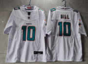 Wholesale Cheap Men's Miami Dolphins #10 Tyreek Hill White 2023 FUSE Vapor Untouchable Stitched Jersey
