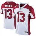 Wholesale Cheap Nike Cardinals #13 Kurt Warner White Men's Stitched NFL Vapor Untouchable Limited Jersey