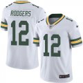 Wholesale Cheap Nike Packers #12 Aaron Rodgers White Youth Stitched NFL Vapor Untouchable Limited Jersey