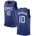 Wholesale Cheap Nike Clippers #10 Jerome Robinson Blue NBA Swingman Icon Edition Jersey