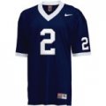 Wholesale Cheap Penn State Nittany Lions #2 Navy Blue Jersey