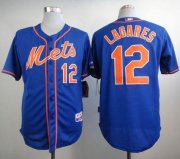 Wholesale Cheap Mets #12 Juan Lagares Blue Alternate Home Cool Base Stitched MLB Jersey
