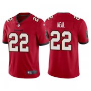 Wholesale Cheap Men's Tampa Bay Buccaneers #22 Keanu Neal Red Vapor Untouchable Limited Stitched Jersey