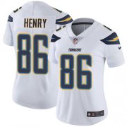 Wholesale Cheap Nike Chargers #86 Hunter Henry White Women's Stitched NFL Vapor Untouchable Limited Jersey