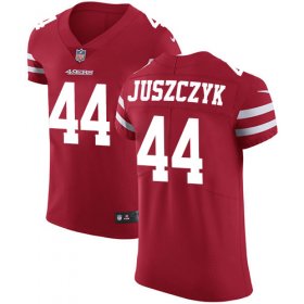 Wholesale Cheap Nike 49ers #44 Kyle Juszczyk Red Team Color Men\'s Stitched NFL Vapor Untouchable Elite Jersey