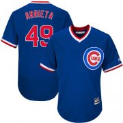 Wholesale Cheap Cubs #49 Jake Arrieta Blue Flexbase Authentic Collection Cooperstown Stitched MLB Jersey