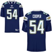 Wholesale Cheap Chargers #54 Stephen Cooper Dark Blue Stitched NFL Jersey