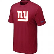 Wholesale Cheap Nike New York Giants Sideline Legend Authentic Logo Dri-FIT NFL T-Shirt Red