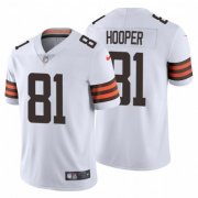 Wholesale Cheap Men's Cleveland Browns #81 Austin Hooper 2020 NFL Stitched Vapor Limited White Nike Jersey