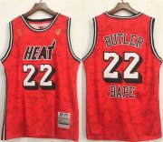 Wholesale Cheap Men's Miami Heat #22 Jimmy Butler Red Stitched Jersey