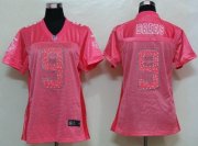 Wholesale Cheap Nike Saints #9 Drew Brees Pink Sweetheart Women's NFL Game Jersey