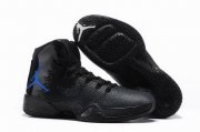 Wholesale Cheap Air Jordan 30.5 Shoes Black Blue
