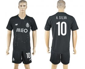 Wholesale Cheap Oporto #10 A.Silva Away Soccer Club Jersey
