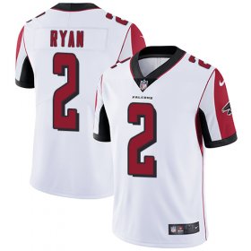 Wholesale Cheap Nike Falcons #2 Matt Ryan White Men\'s Stitched NFL Vapor Untouchable Limited Jersey