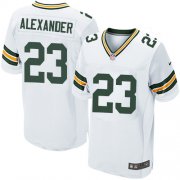 Wholesale Cheap Nike Packers #23 Jaire Alexander White Men's Stitched NFL Elite Jersey