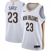 Wholesale Cheap Nike New Orleans Pelicans #23 Anthony Davis White NBA Swingman Association Edition Jersey