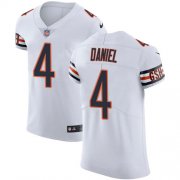 Wholesale Cheap Nike Bears #4 Chase Daniel White Men's Stitched NFL Vapor Untouchable Elite Jersey