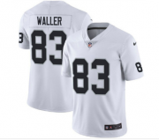 Wholesale Cheap Men's Oakland Raiders #83 Darren Waller White Vapor Untouchable Limited Stitched NFL Jersey