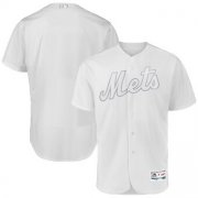 Wholesale Cheap New York Mets Blank Majestic 2019 Players' Weekend Flex Base Authentic Team Jersey White