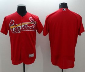 Wholesale Cheap Cardinals Blank Red Flexbase Authentic Collection Stitched MLB Jersey