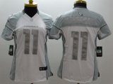 Wholesale Cheap Nike Cardinals #11 Larry Fitzgerald White Women's Stitched NFL Limited Platinum Jersey