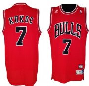 Wholesale Cheap Chicago Bulls #7 Toni Kukoc Red Swingman Throwback Jersey