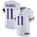 Wholesale Cheap Nike Vikings #11 Laquon Treadwell White Men's Stitched NFL Vapor Untouchable Limited Jersey
