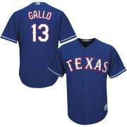 Wholesale Cheap Rangers #13 Joey Gallo Blue Cool Base Stitched Youth MLB Jersey
