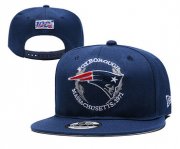 Wholesale Cheap Patriots Team Logo Navy Adjustable Hat YD
