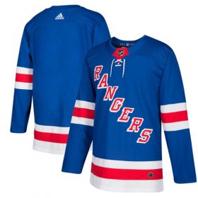 Wholesale Cheap Adidas Rangers Blank Royal Blue Home Authentic Stitched NHL Jersey