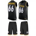 Wholesale Cheap Nike Steelers #66 David DeCastro Black Team Color Men's Stitched NFL Limited Tank Top Suit Jersey