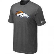 Wholesale Cheap Denver Broncos Sideline Legend Authentic Logo Dri-FIT Nike NFL T-Shirt Crow Grey