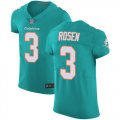Wholesale Cheap Nike Dolphins #3 Josh Rosen Aqua Green Team Color Men's Stitched NFL Vapor Untouchable Elite Jersey