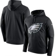 Wholesale Cheap Men's Philadelphia Eagles Nike Black Circuit Logo Essential Performance Pullover Hoodie