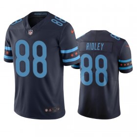 Wholesale Cheap Chicago Bears #88 Riley Ridley Navy Vapor Limited City Edition NFL Jersey
