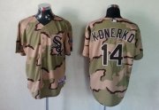 Wholesale Cheap White Sox #14 Paul Konerko Camo Commemorative Military Day Cool Base Stitched MLB Jersey
